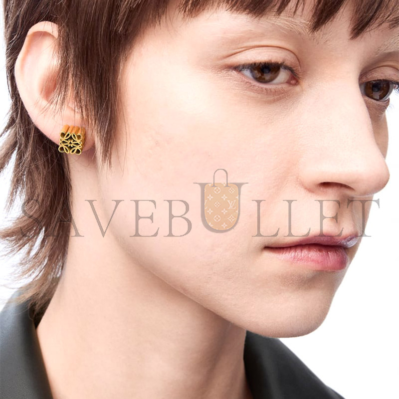 LOEWE ANAGRAM STUD EARRINGS IN STERLING SILVER J821239X04-8130